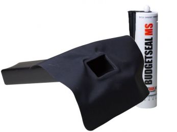 Schuine opstand 60x100 met kit (p/st.)