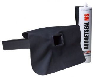 Haakse opstand 60x80 met kit (p/st.)