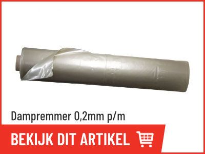 dampremmend folie PE 0,2mm kopen
