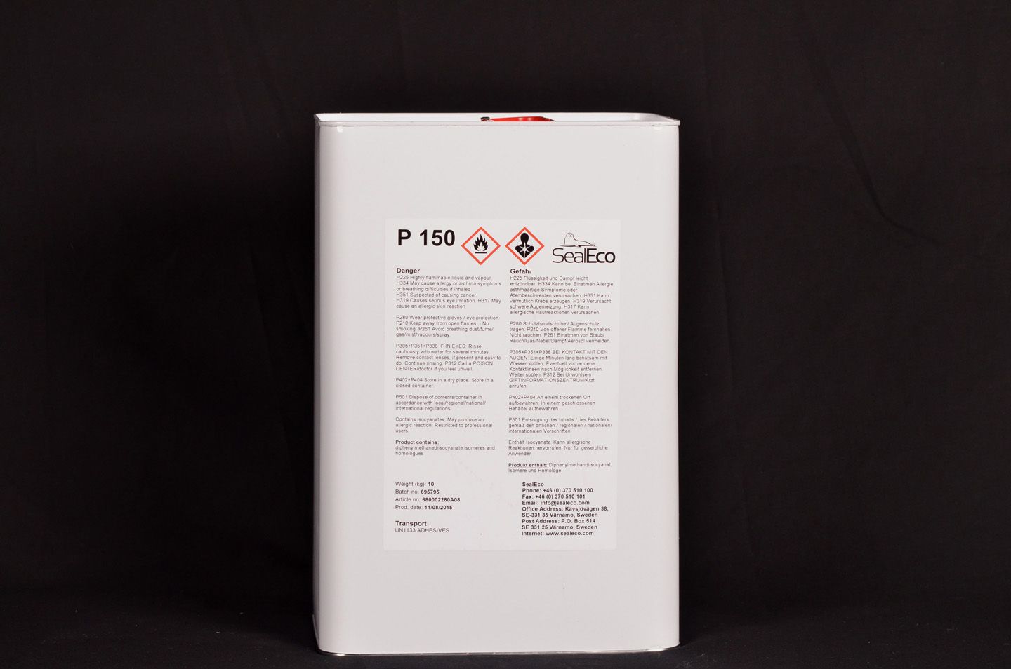 P150 bodemlijm per liter